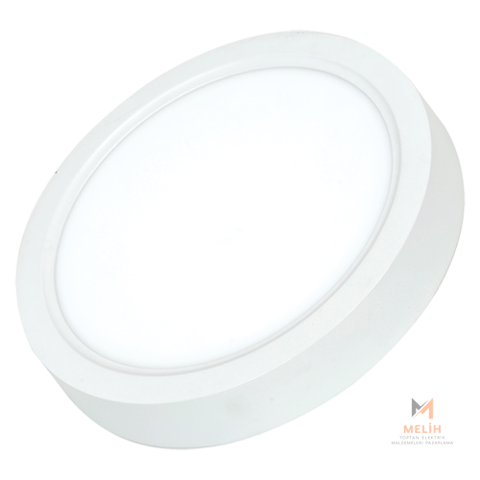 HEROLED 18W Daire (Yuvarlak) Sıva Üstü Panel LED - HEROLED elektrik malzemesi