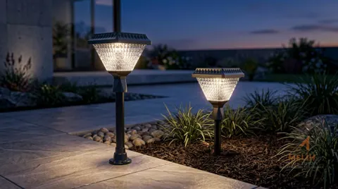 CATA Riva Solar LED Çim Direği - CATA elektrik malzemesi