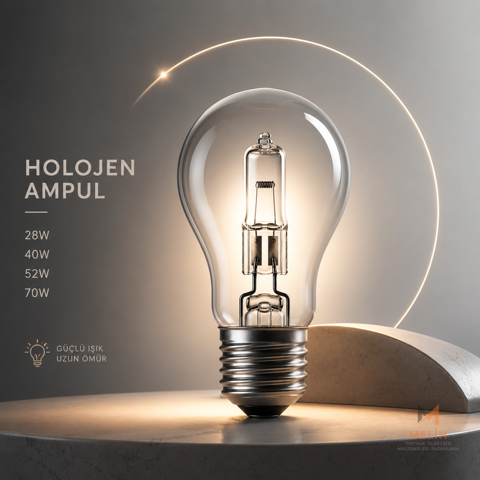Holojen Ampül - Melih Elektrik elektrik malzemesi