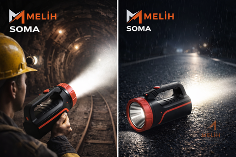 CATA CT-9952 Soma LED El Feneri - CATA elektrik malzemesi