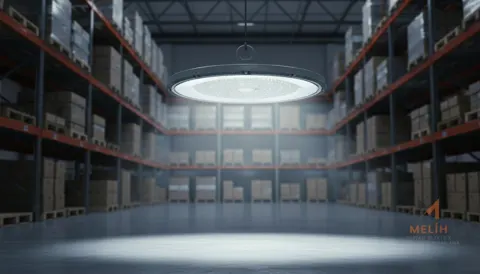 100W UFO LED Highbay Armatür - Cihan elektrik malzemesi