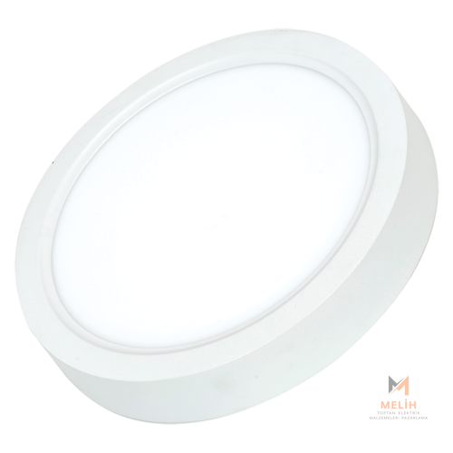 HEROLED 18W Daire (Yuvarlak) Sıva Üstü Panel LED - HEROLED elektrik malzemesi