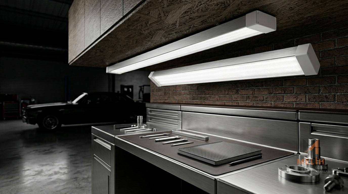 Cihan Prizmatik LED Band Armatür 80W-100W (6500K-BEYAZ IŞIK)