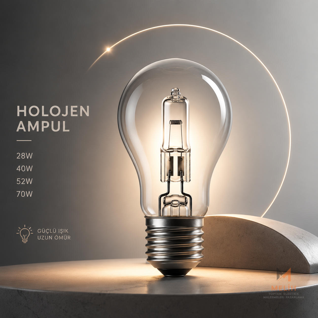 Holojen Ampül - Melih Elektrik elektrik malzemesi
