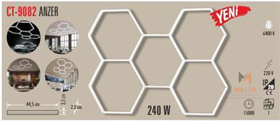 CATA CT-9082 Anzer LED Linear Armatür