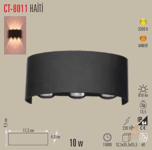 CT-8011 Haiti LED Aplik